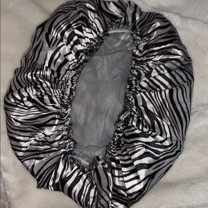 zebra showercap